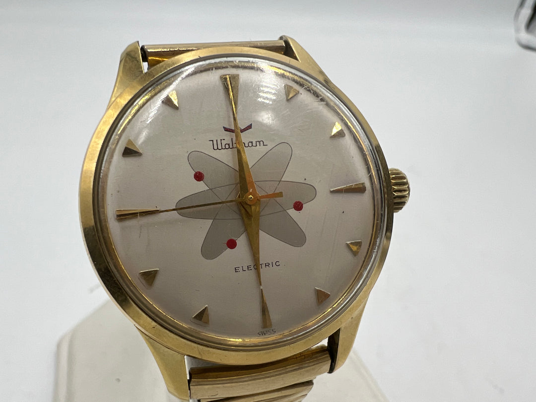 t981 Waltham Electric Atomic 1960s Wrist Watch