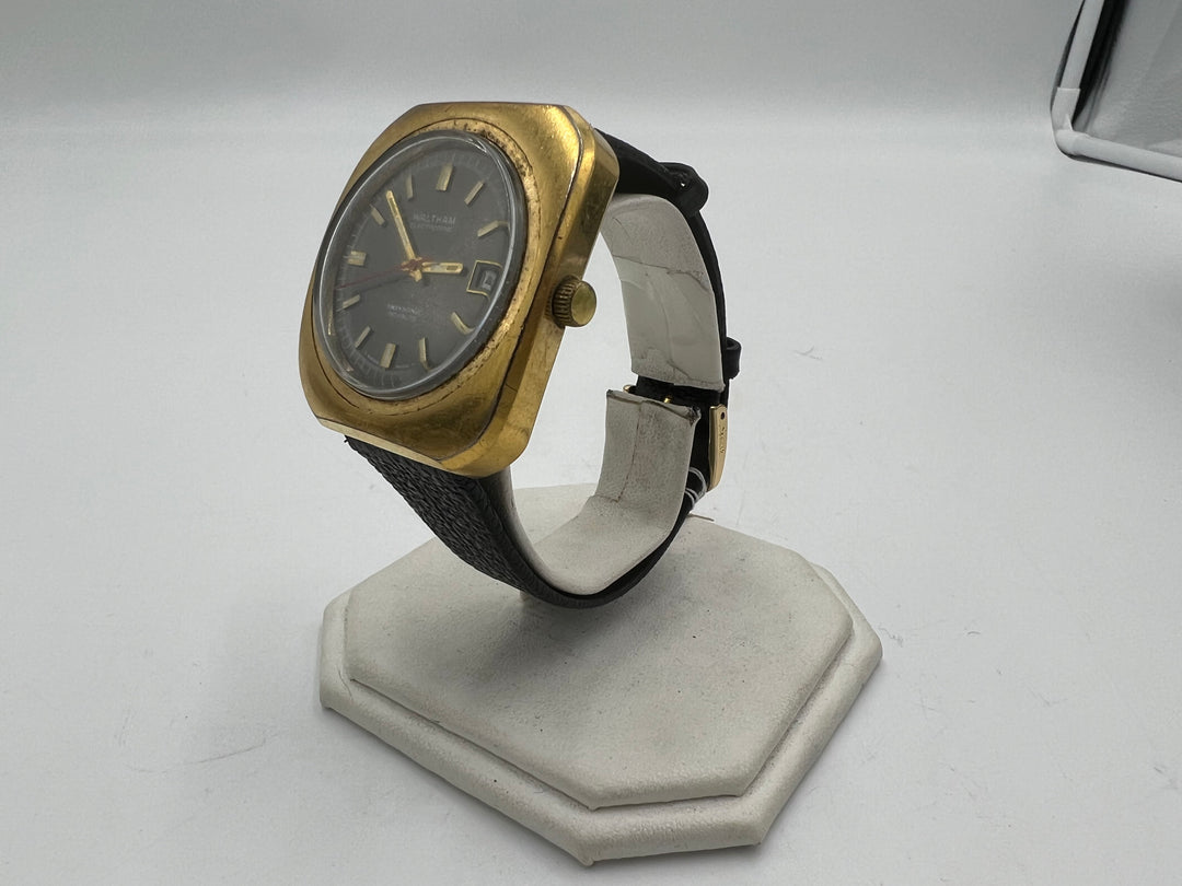 t983 Waltham Electrodyne Swissonic Incabloc Wrist Watch