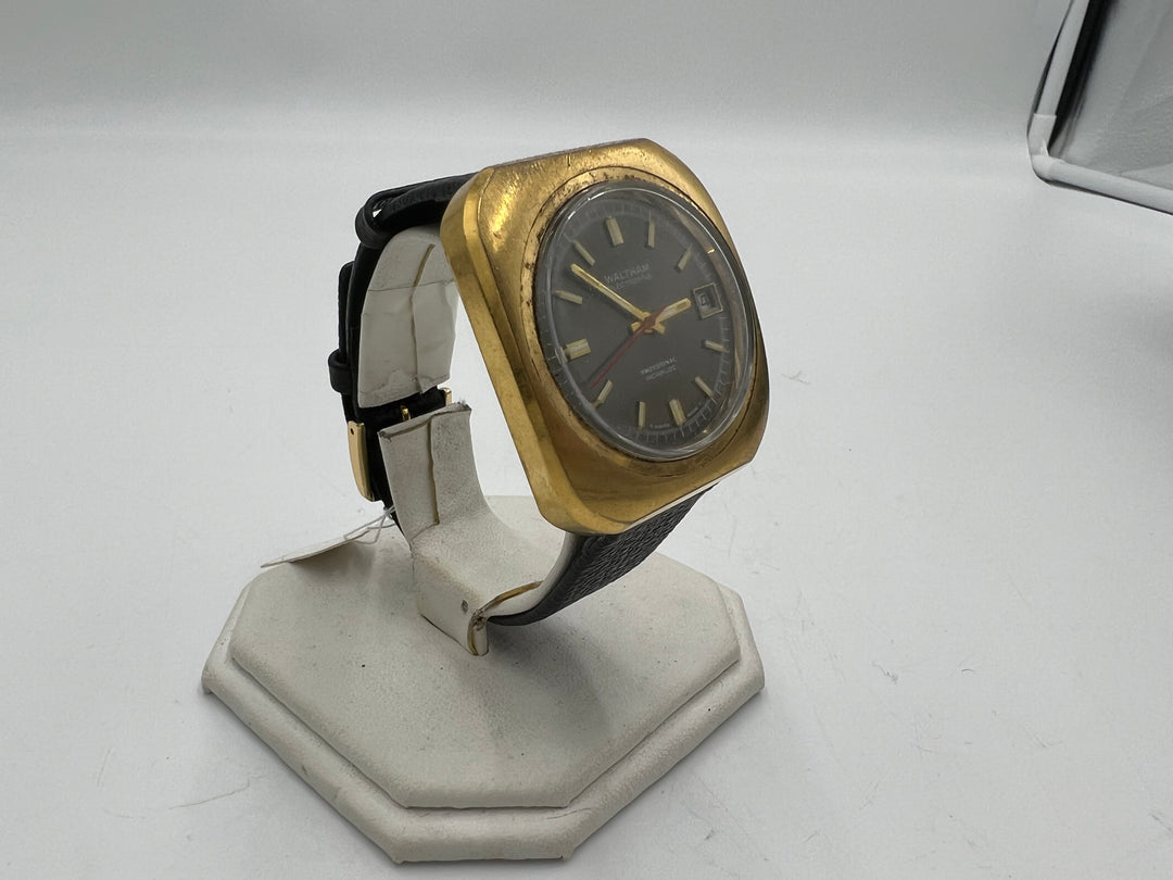 t983 Waltham Electrodyne Swissonic Incabloc Wrist Watch