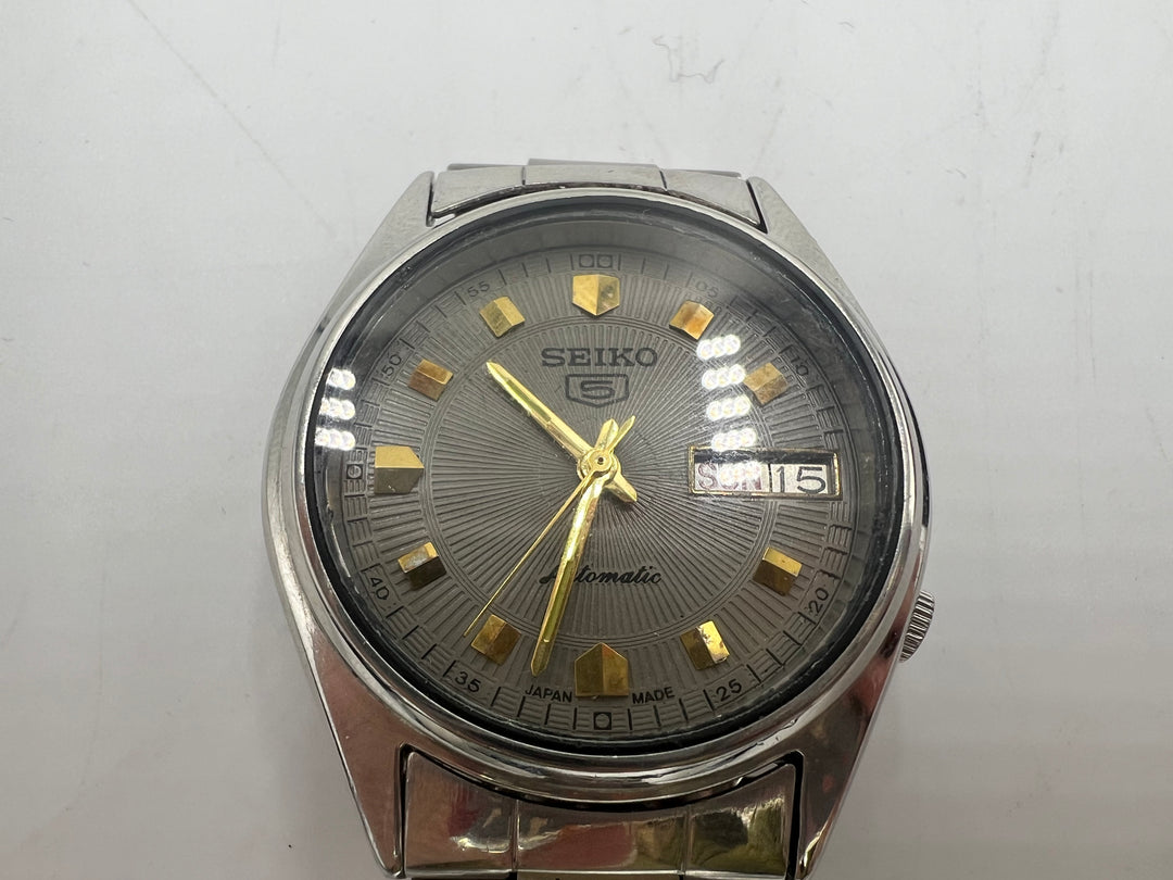 t998 Seiko 5 Mid 80s Automatic Day Date - Ref 7009