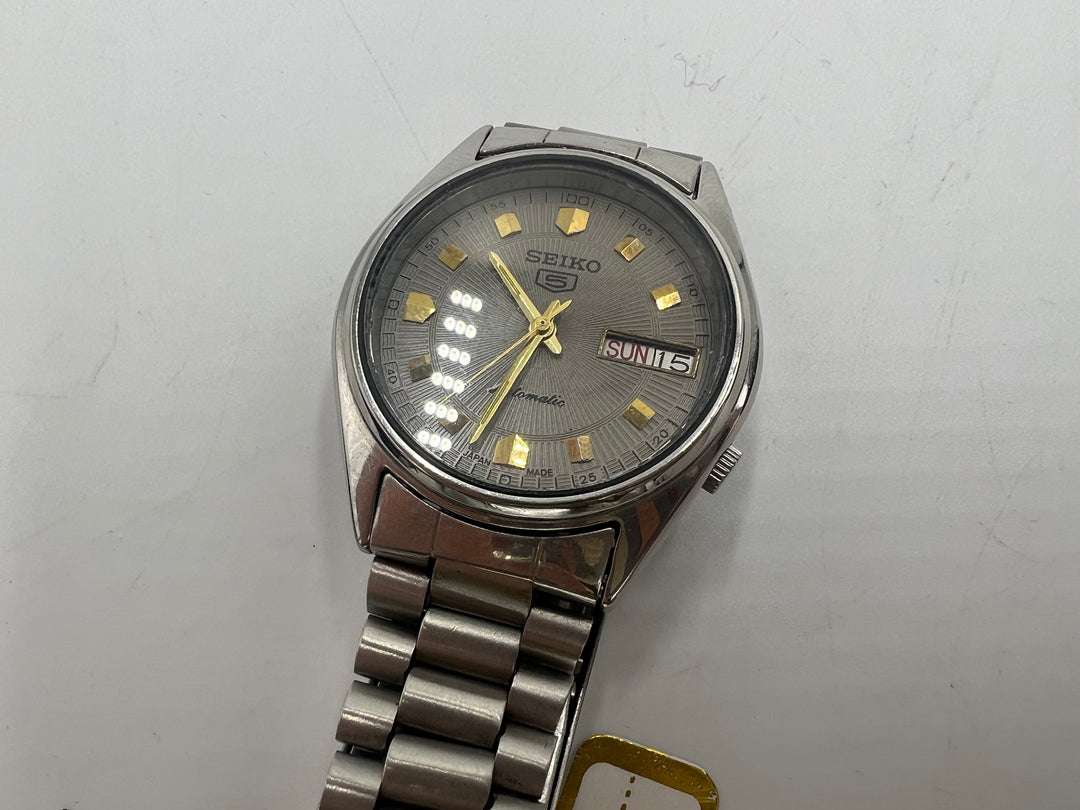 t998 Seiko 5 Mid 80s Automatic Day Date - Ref 7009