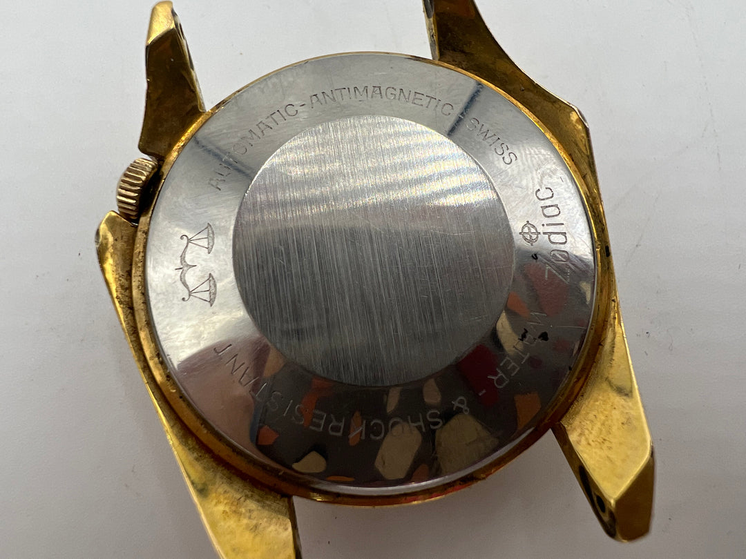 u061 Zodiac 1970s Olympos Automatic Wrist Watch