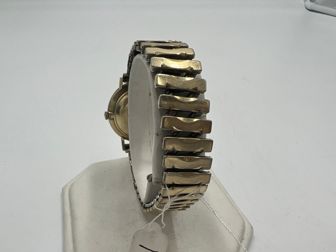 u099 Longines 14kt Gold Filled Manual Wind Wrist Watch