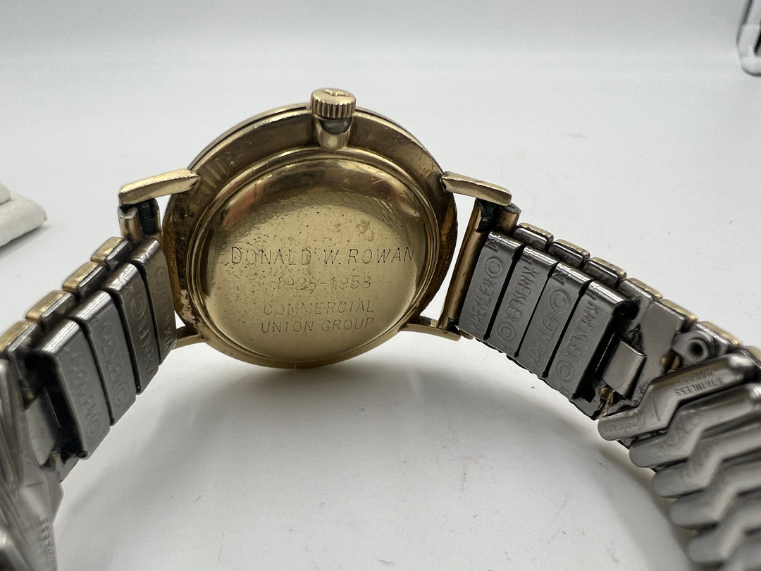 u099 Longines 14kt Gold Filled Manual Wind Wrist Watch