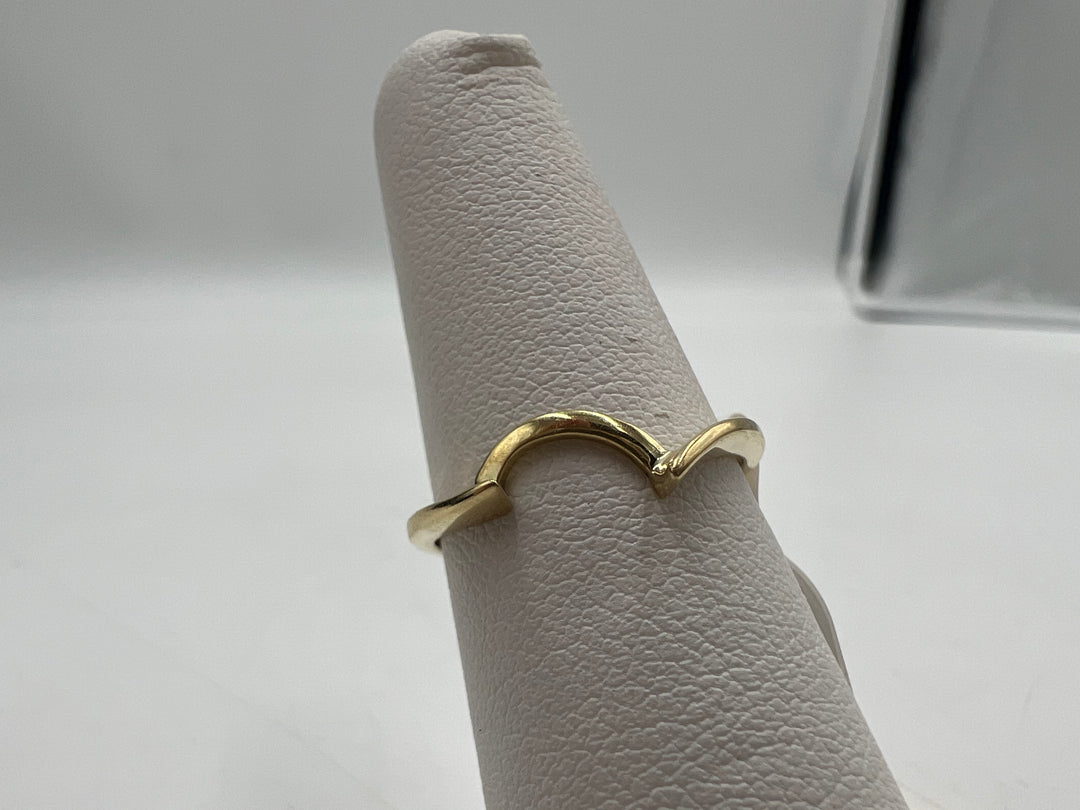 u162 10kt Yellow Gold Ring Jacket Size 7