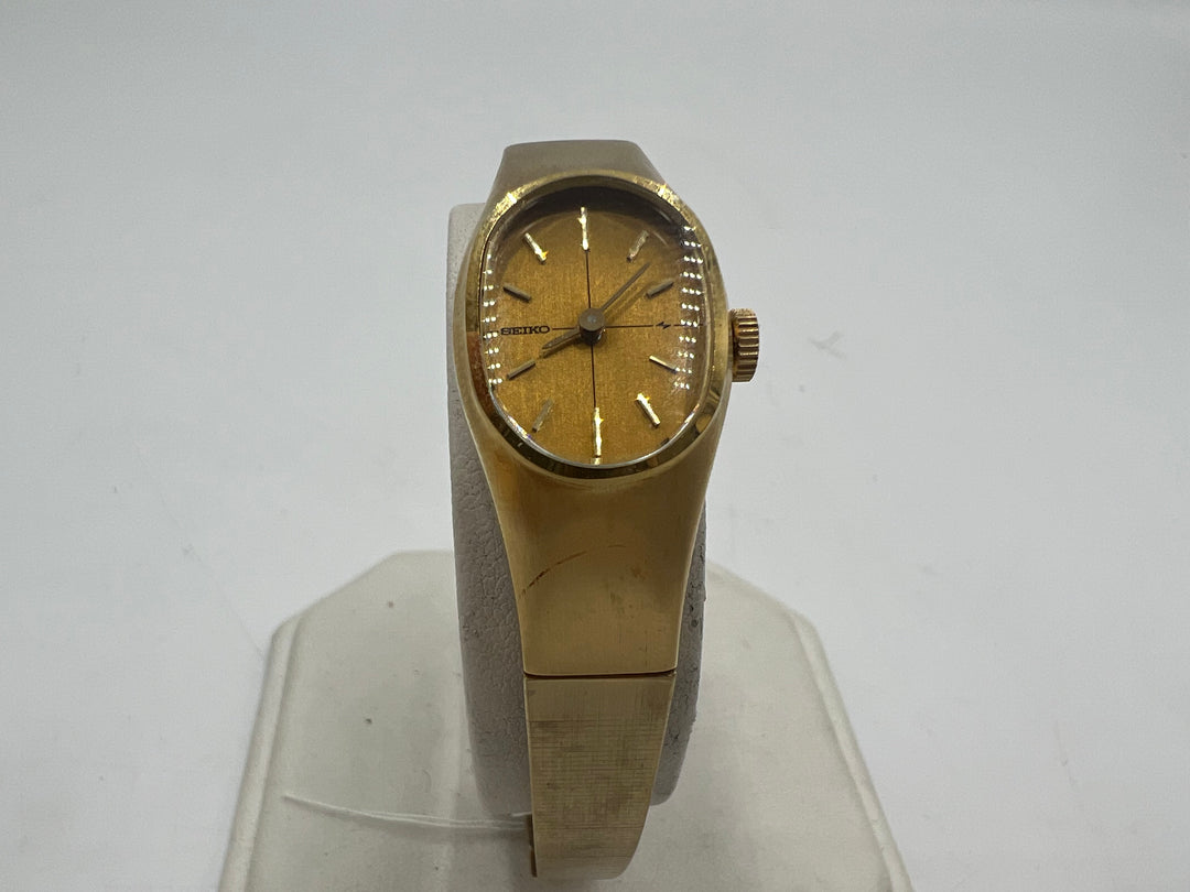 u178 Seiko Ladies Gold Tone Wrist Watch - Ref 11-7669