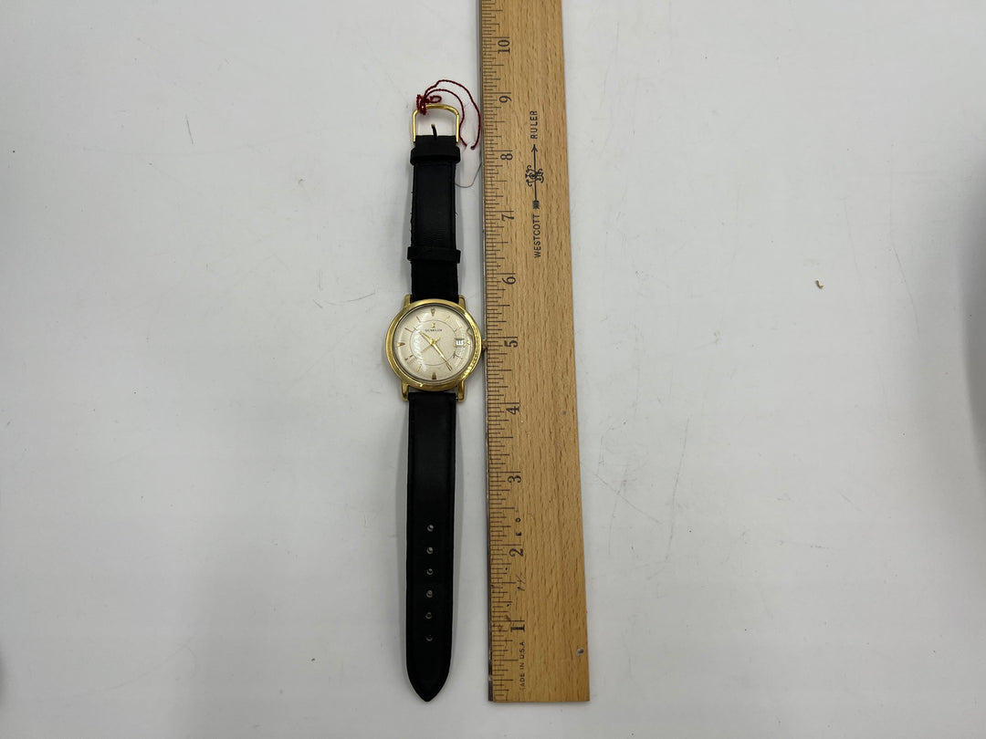 u184 Gubelin 1960s 18k Gold Automatic Wrist Watch