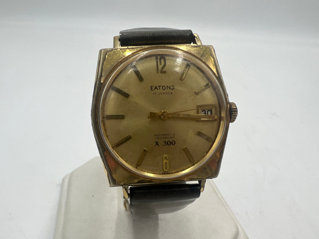 u200 Eatons x300 Incabloc Automatic Date Wrist Watch