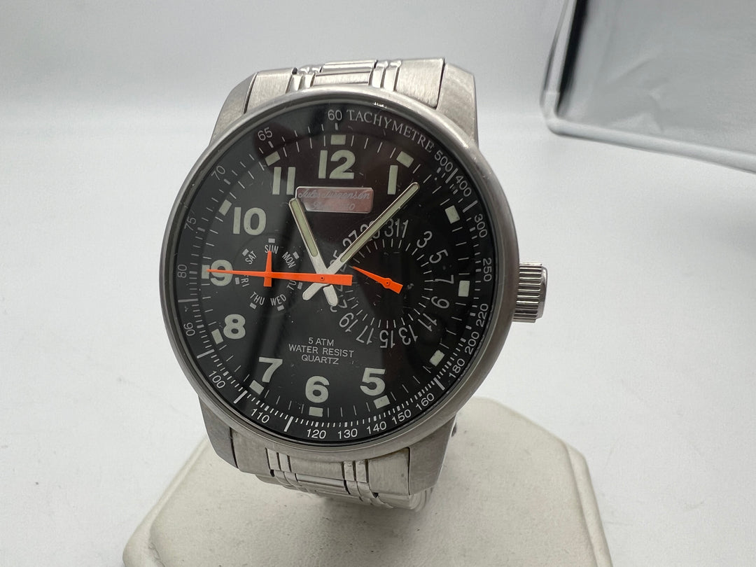 u212 Jules Jergensen Tachymeter Quartz Day Date Watch - Ref 5252CL