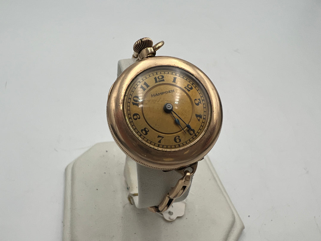 u228 Hampden Molly Stark Pocket Watch Conversion Wrist Watch