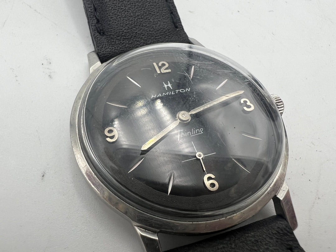 u246 Hamilton 1950s Thinomatic Manual Wind Small Seconds Watch