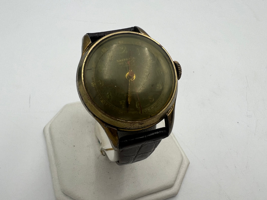 u252 Sheffield 1920s Field Watch Manual Wind