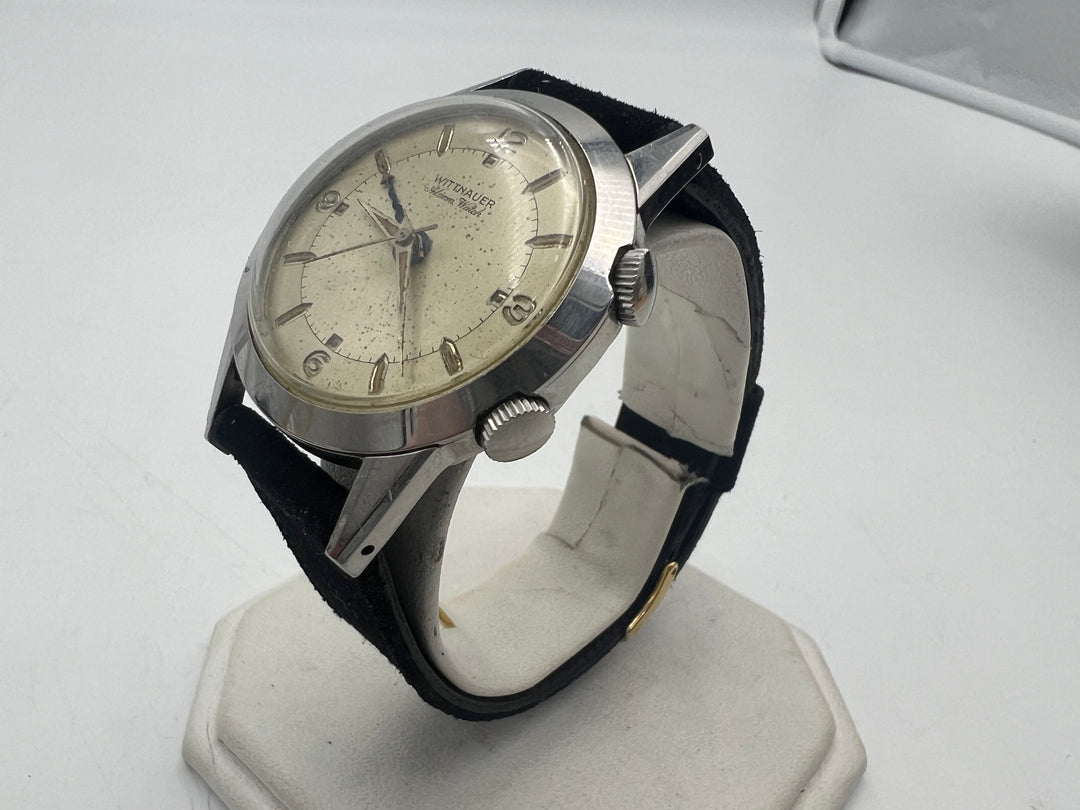 u256 Wittnauer 1940s Alarm Manual Wind Watch