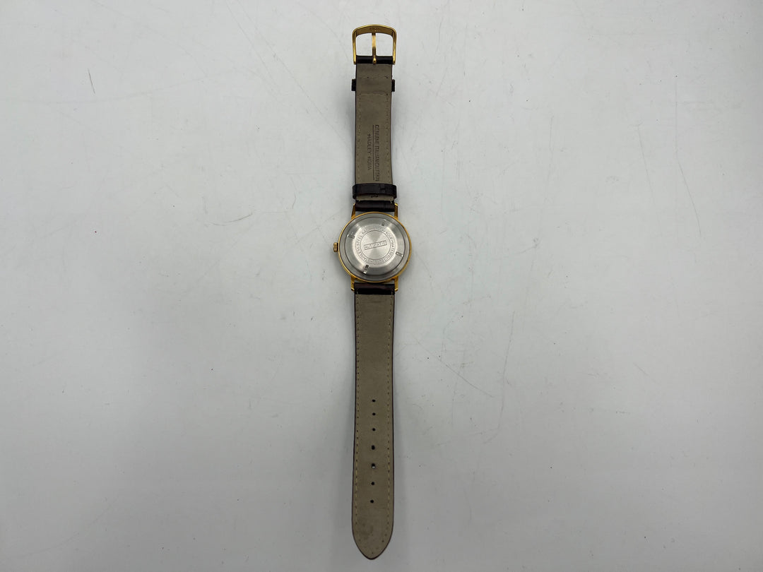 u258 Pirofa 1960s Gold Plated Automatic Wrist Watch