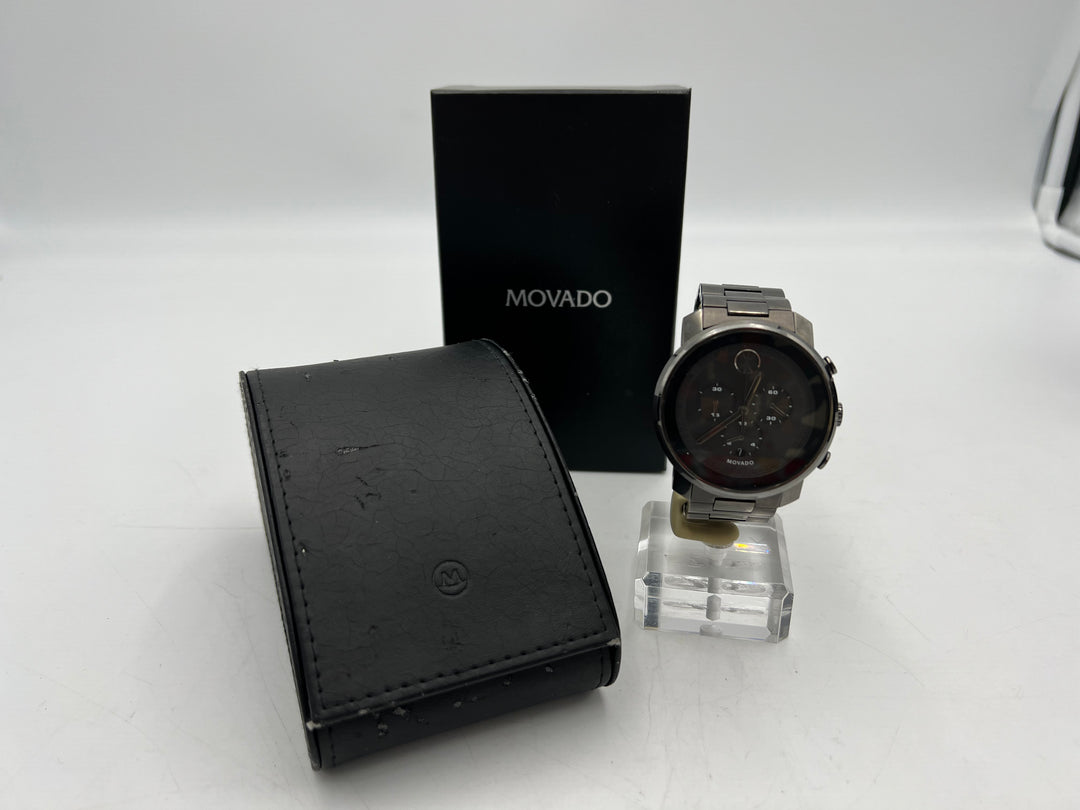 u281 Movado Bold Stainless Steel Wrist Watch