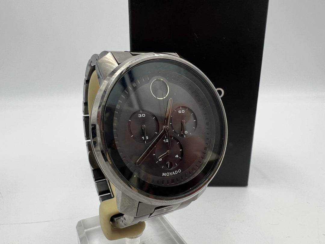 u281 Movado Bold Stainless Steel Wrist Watch