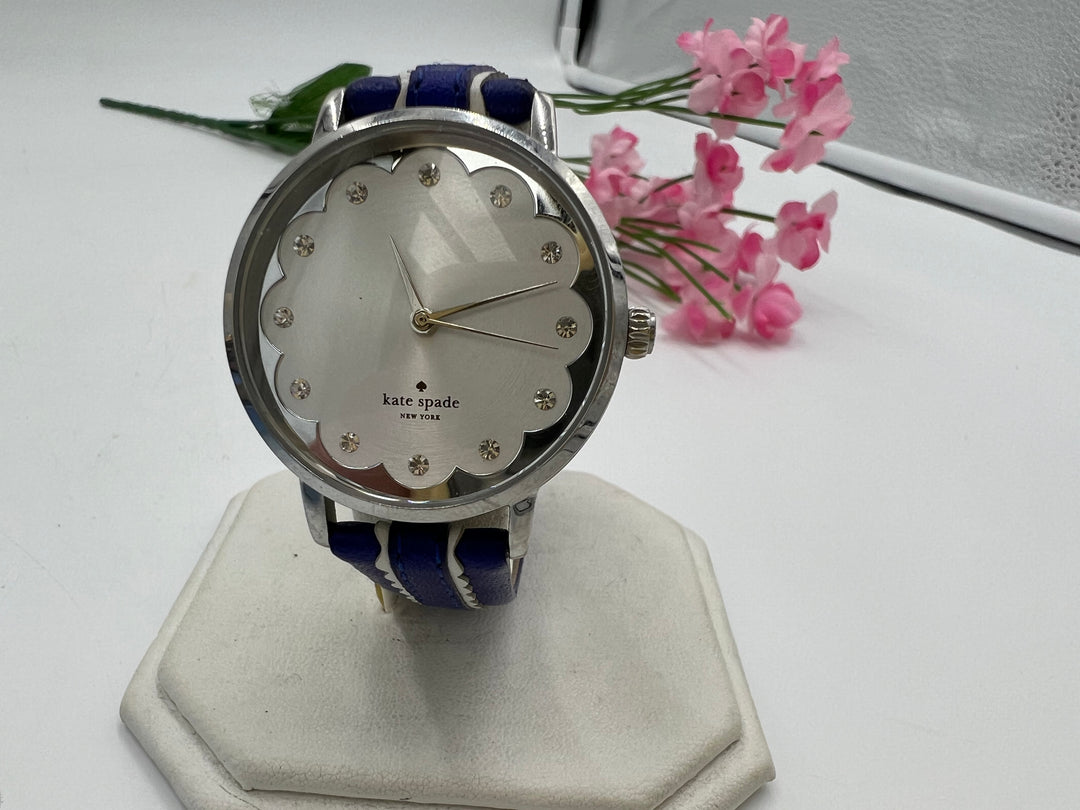 t628 Kate Spade Ladies Royal Blue Wrist Watch