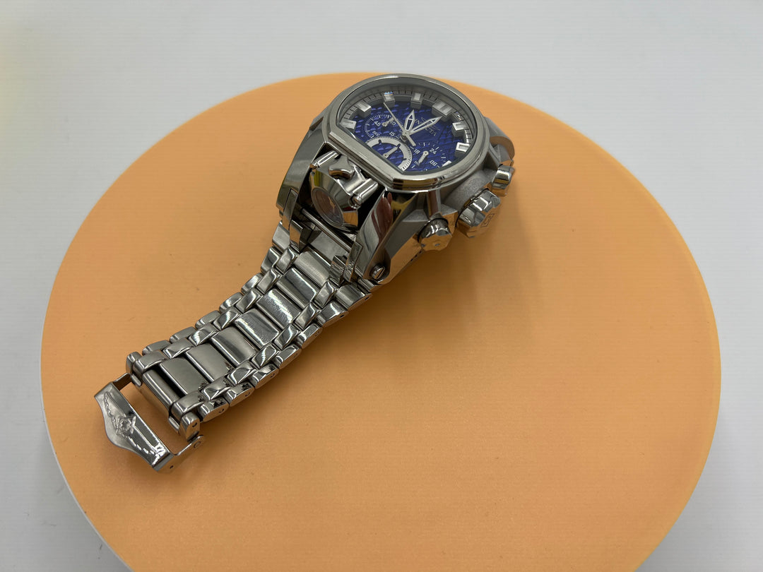 t666 Invicta Men's Bold Chronograph Quartz Blue Dial Watch
