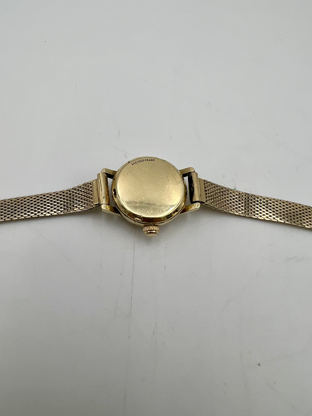 u255 Omega 1965 Ladymatic Gold Filled Band & Watch