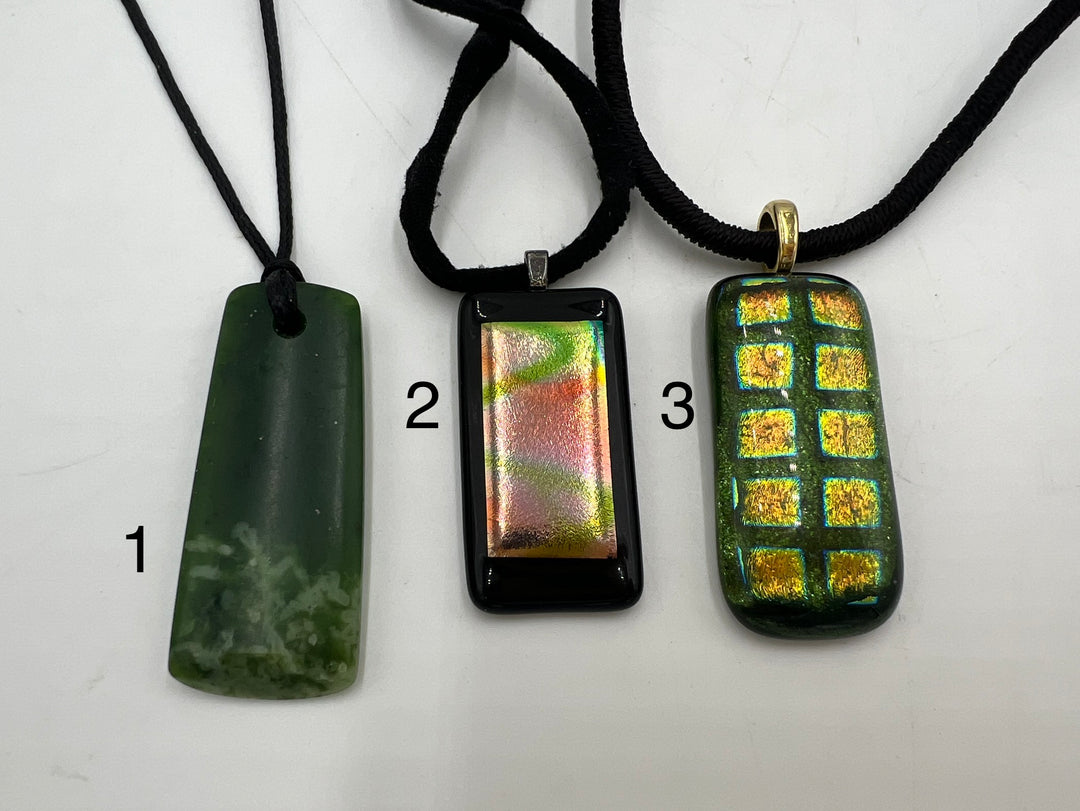 t674 Beautiful Unique Art Glass Pendants