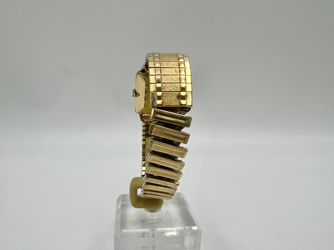 u272 Bulova 10kt Rolled Gold Plated Manual Wind Watch