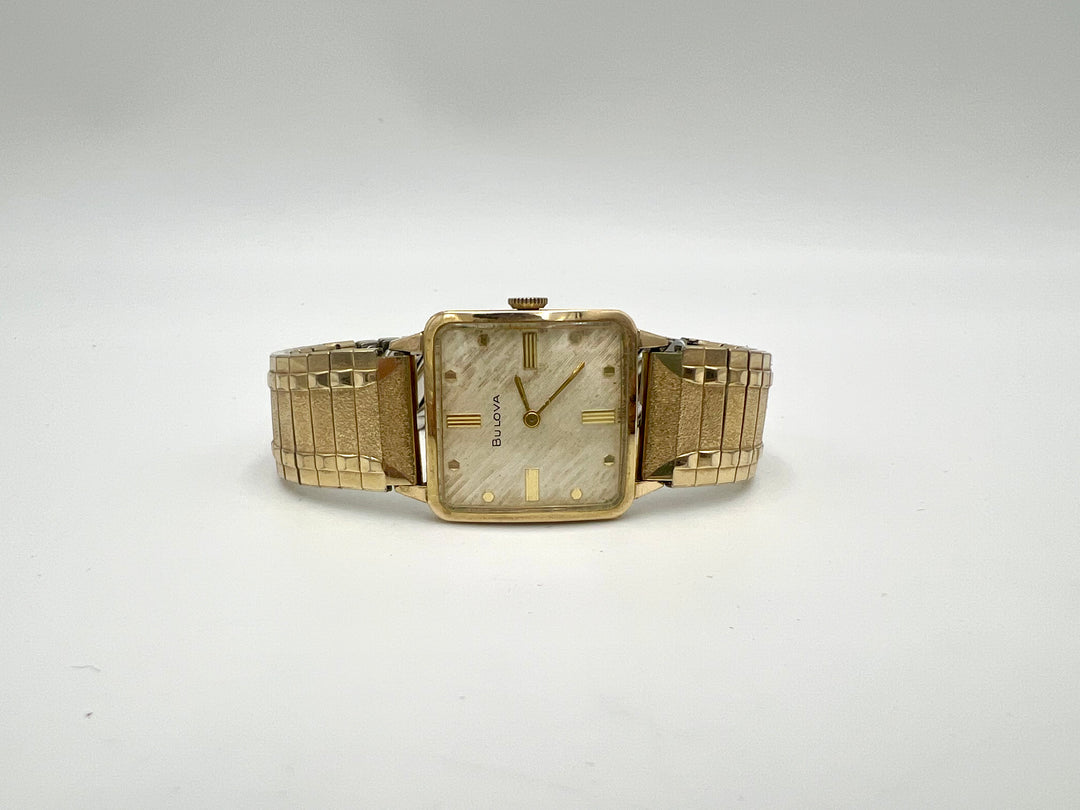 10kt rolled gold plated bulova watch best sale