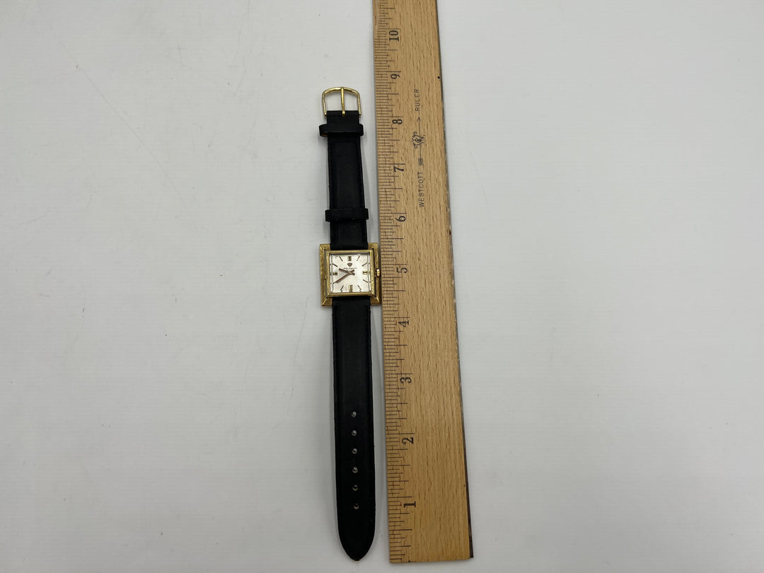 t740 Unique Jules Jurgensen 14kt Gold Men's Watch