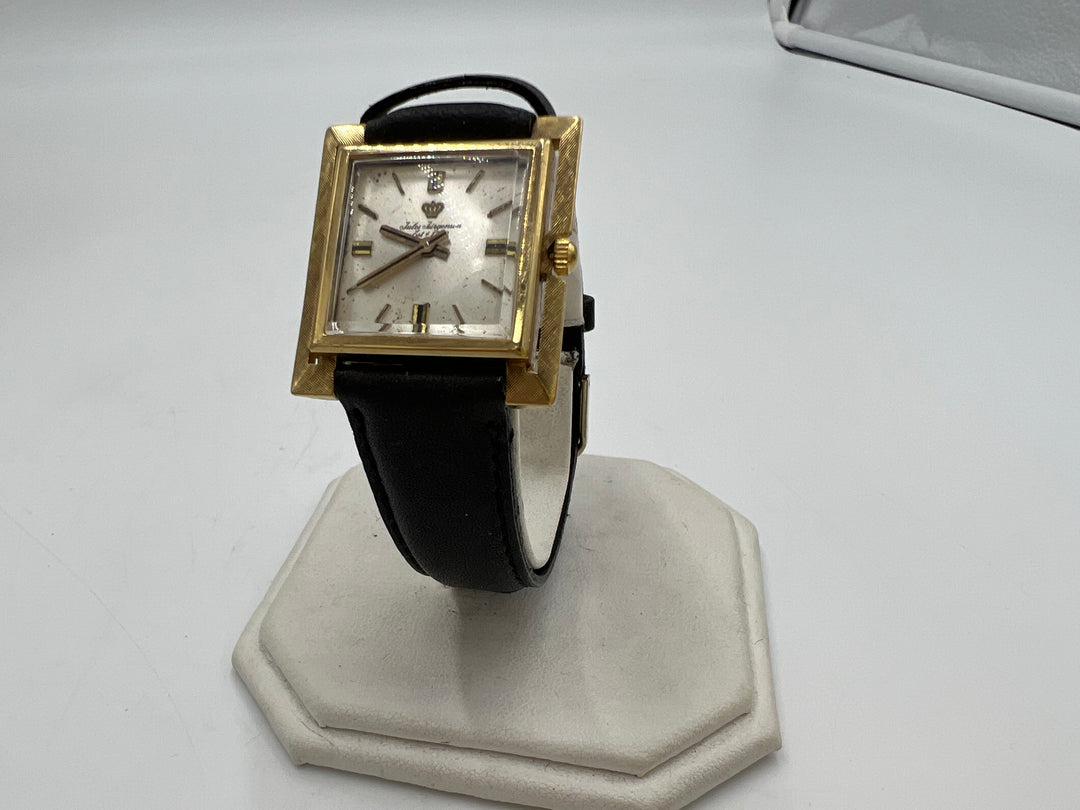 t740 Unique Jules Jurgensen 14kt Gold Men's Watch