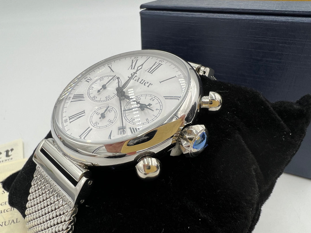 t807 Sophisticated Stauer Architect Chronograph Watch