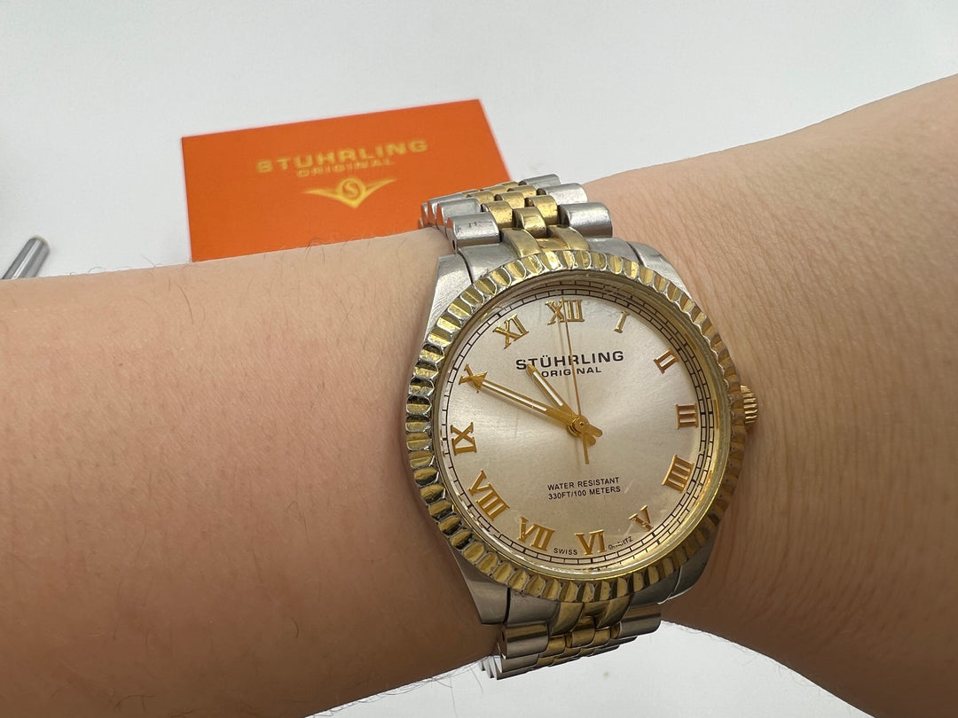 t816 Beautiful Stuhrling Original Symphony Lady Wrist Watch