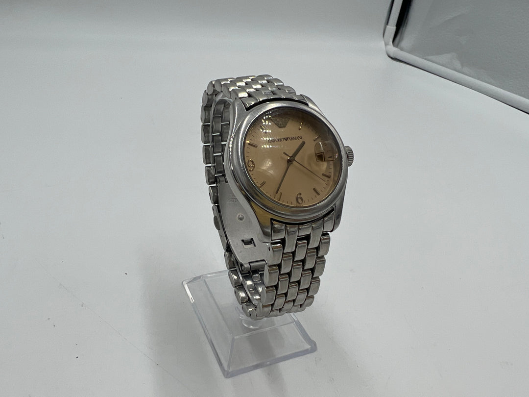 t877 Beautiful Emporio Armani Date & Time Wrist Watch