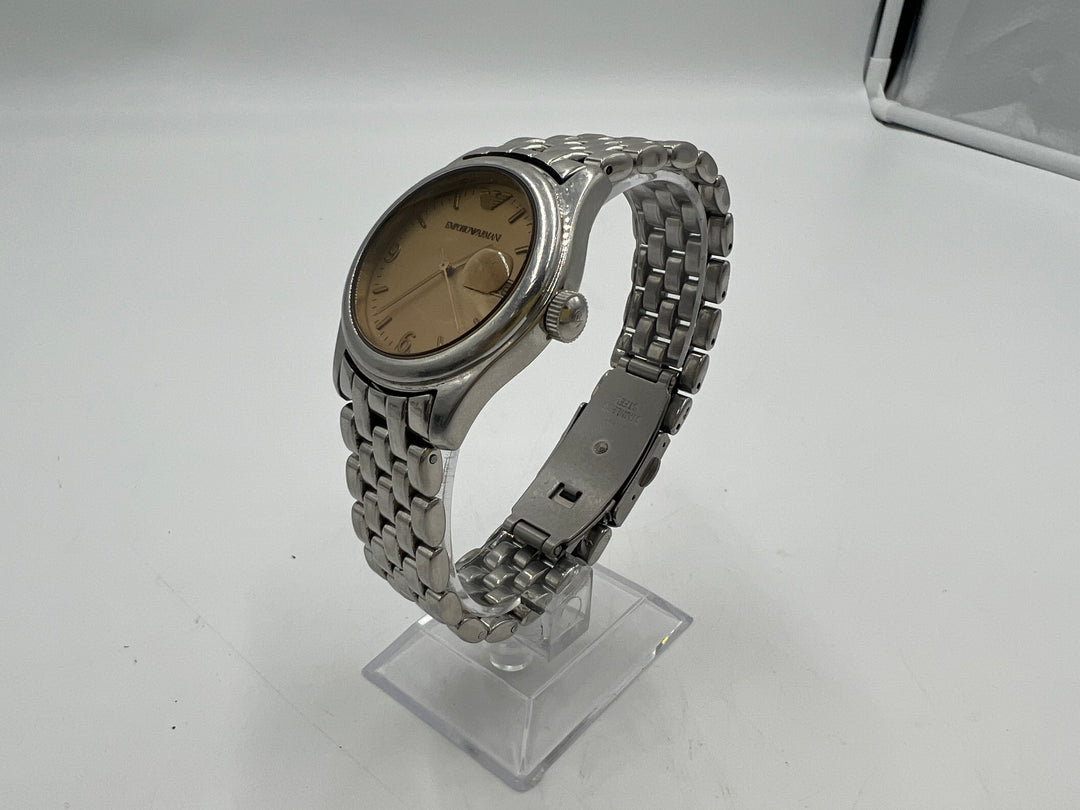 t877 Beautiful Emporio Armani Date & Time Wrist Watch