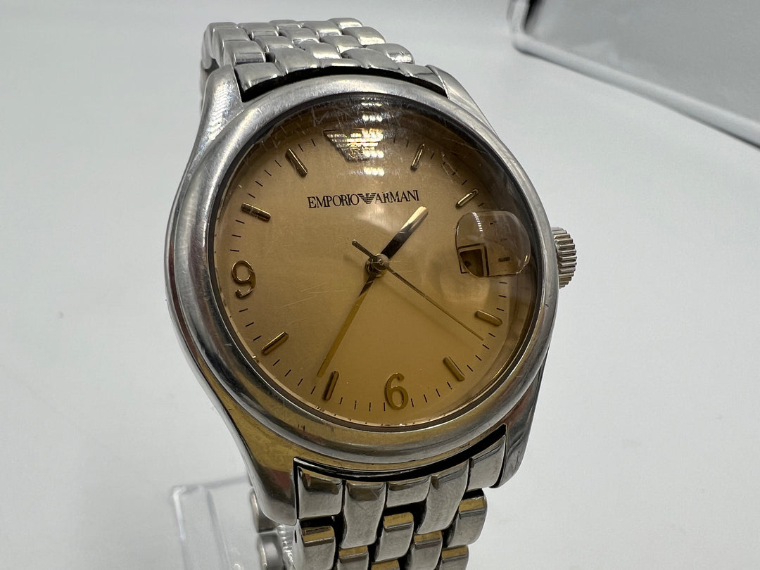 t877 Beautiful Emporio Armani Date & Time Wrist Watch