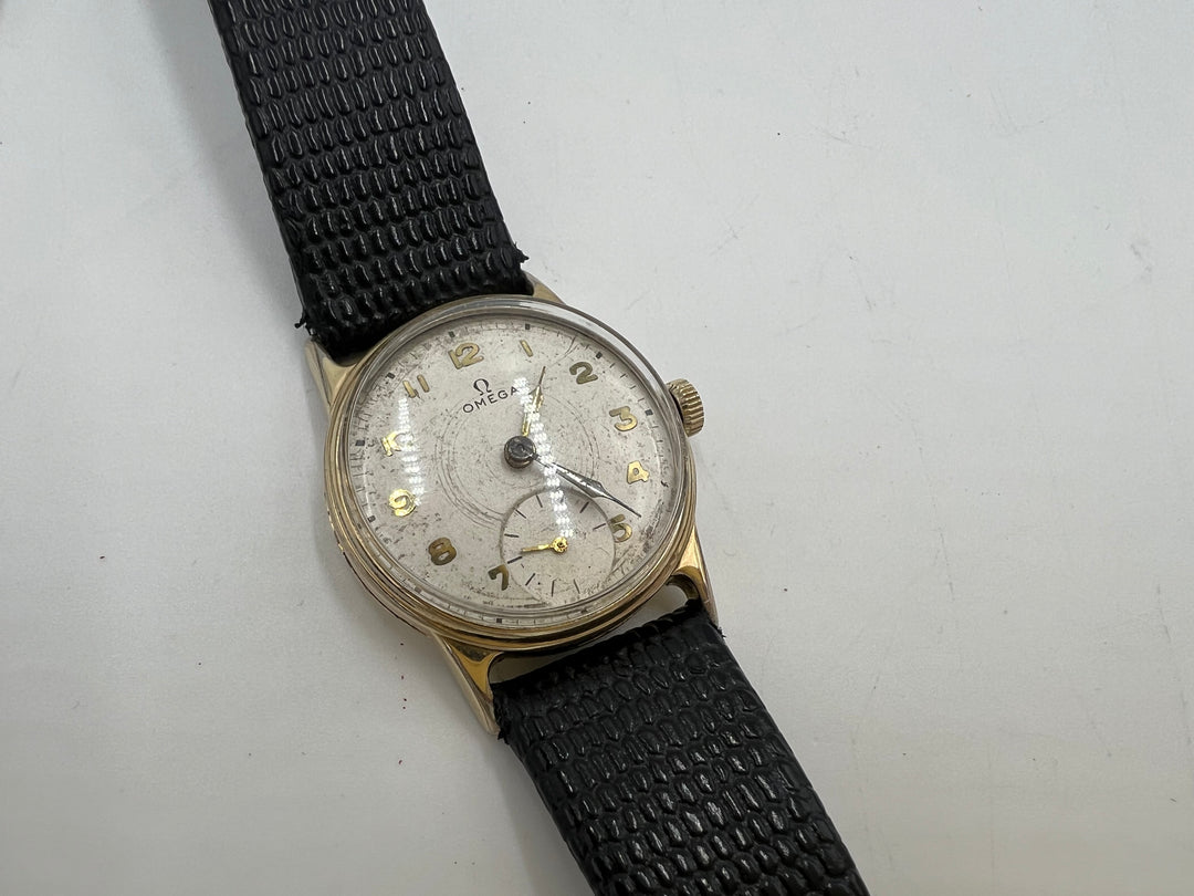 t899 Antique OMEGA Gold Filled Wrist Watch