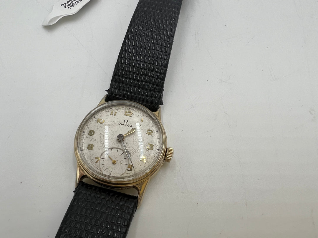 t899 Antique OMEGA Gold Filled Wrist Watch