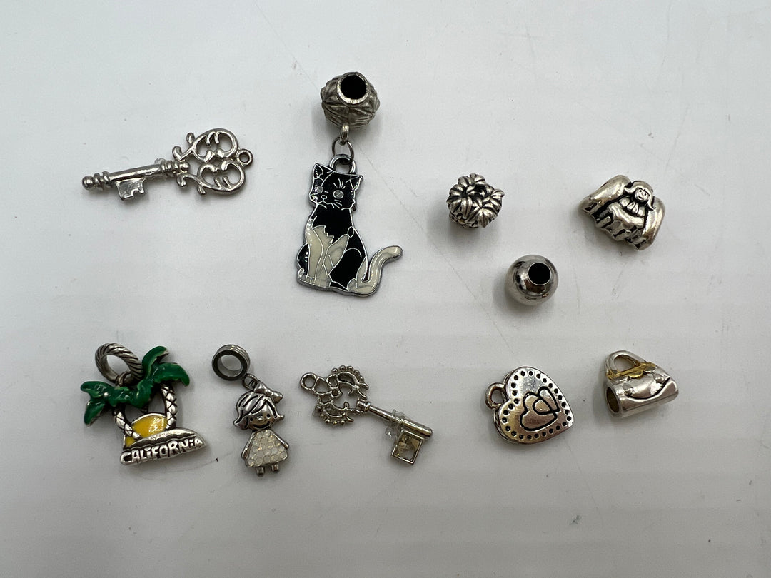 t916 Unique Sterling Silver Charms