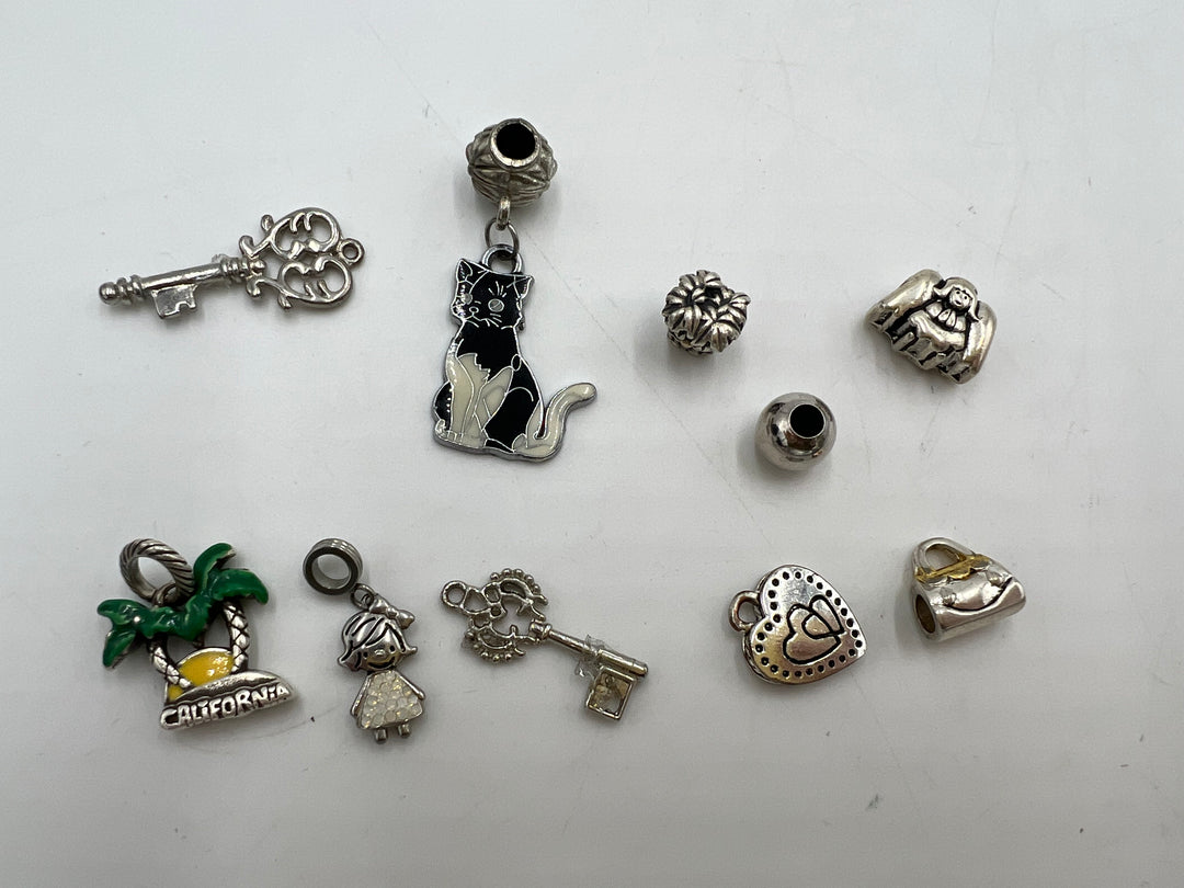 t916 Unique Sterling Silver Charms