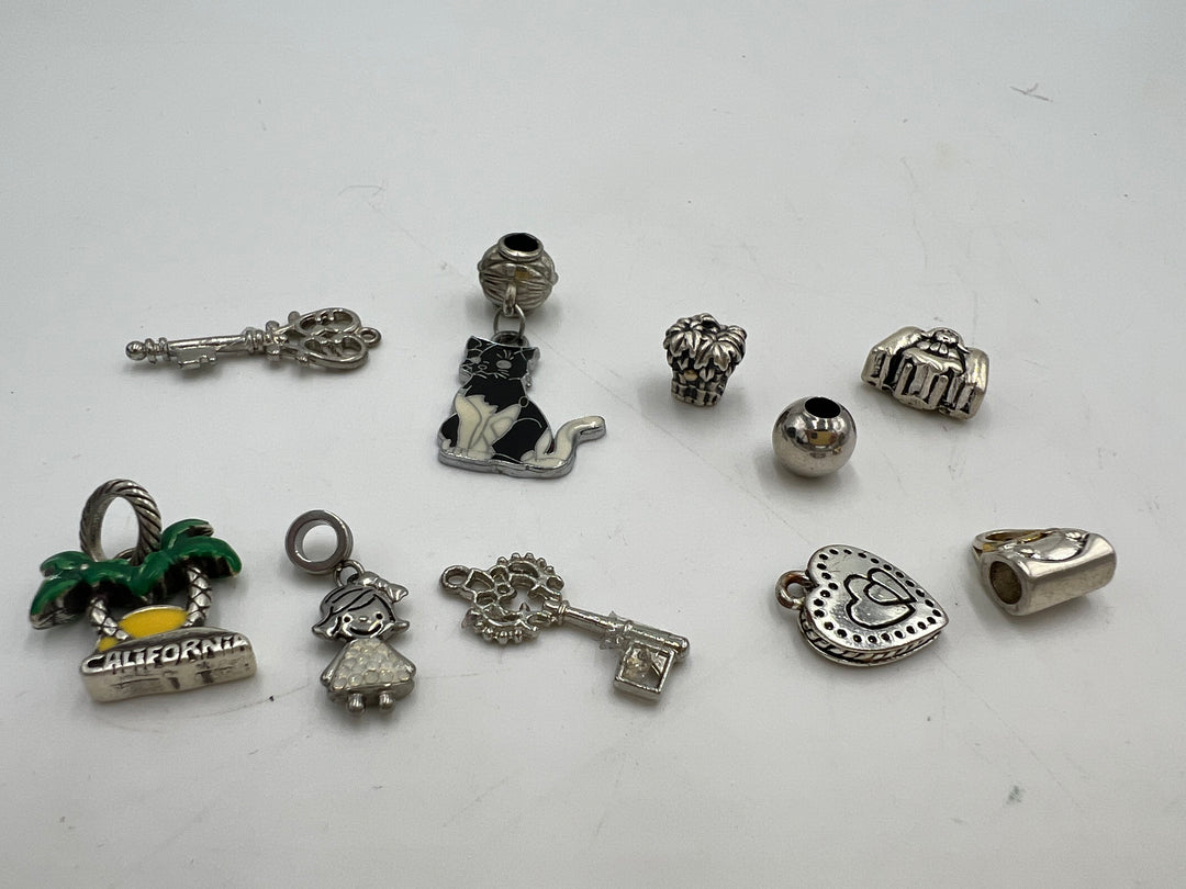 t916 Unique Sterling Silver Charms