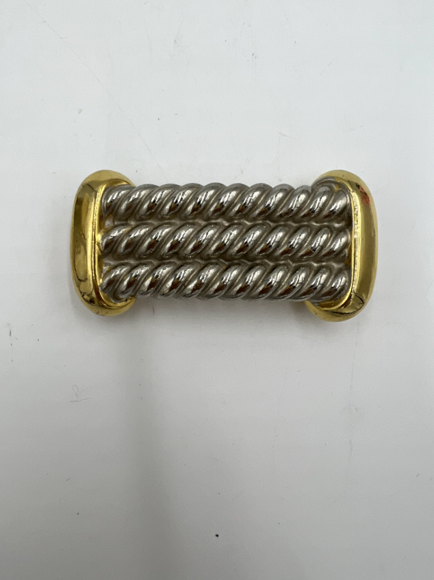 t632 Gold Plated Rope Belt Buckle