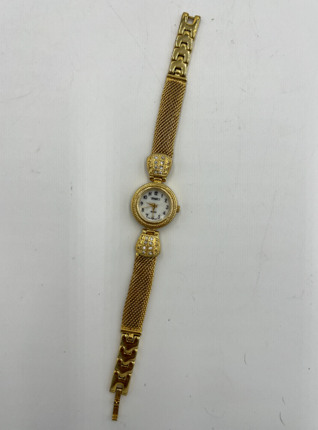 t637 Mayfair Ladies Gold Tone Wrist Watch