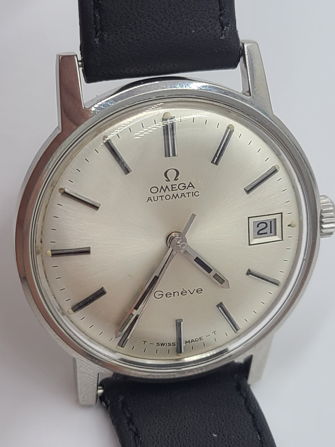 k751 Handsome Men's Vintage Automatic Omega Wristwatch