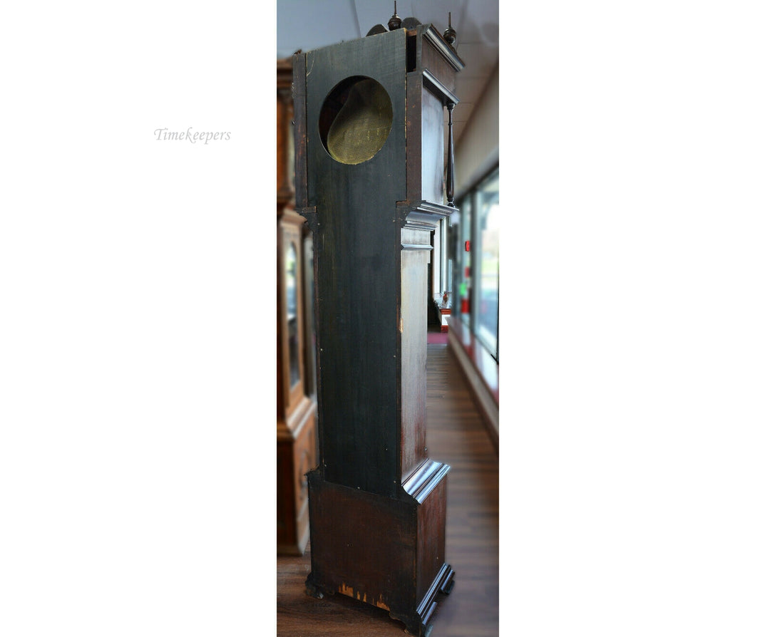 c008 1910 or 1915 American Tall Case Grandfather Clock- Local Pickup Only