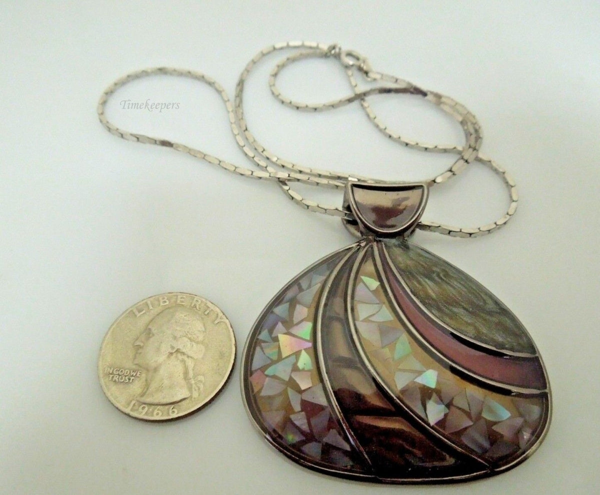 Lia sophia hot sale abalone necklace