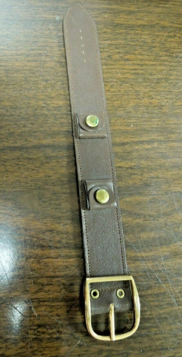 q996 4 Genuine Leather Aviator Military Sports Watch Bands Old New Stock