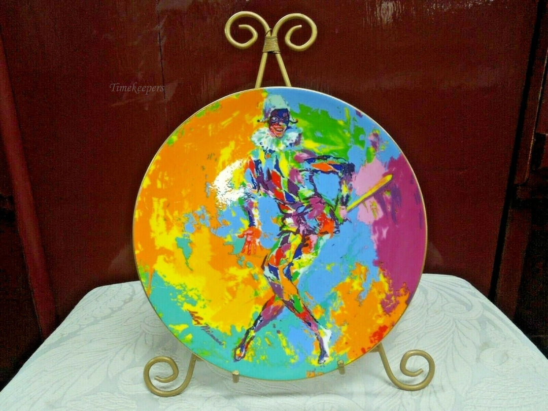 r030 Harlequin decorative plate by Royal Doulton Leroy Neiman Rare