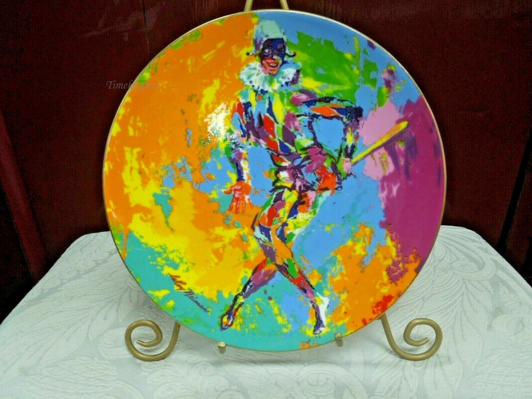 r030 Harlequin decorative plate by Royal Doulton Leroy Neiman Rare