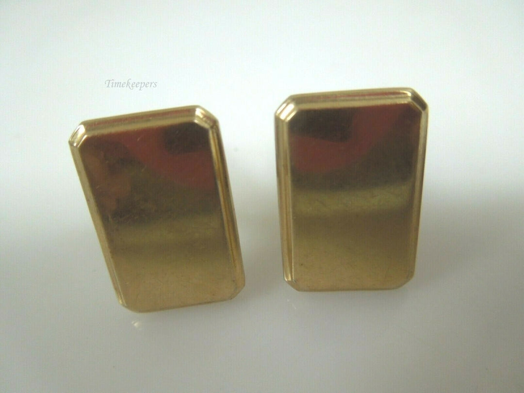 r054 Vintage Krementz Patented Toggle Cuff Links