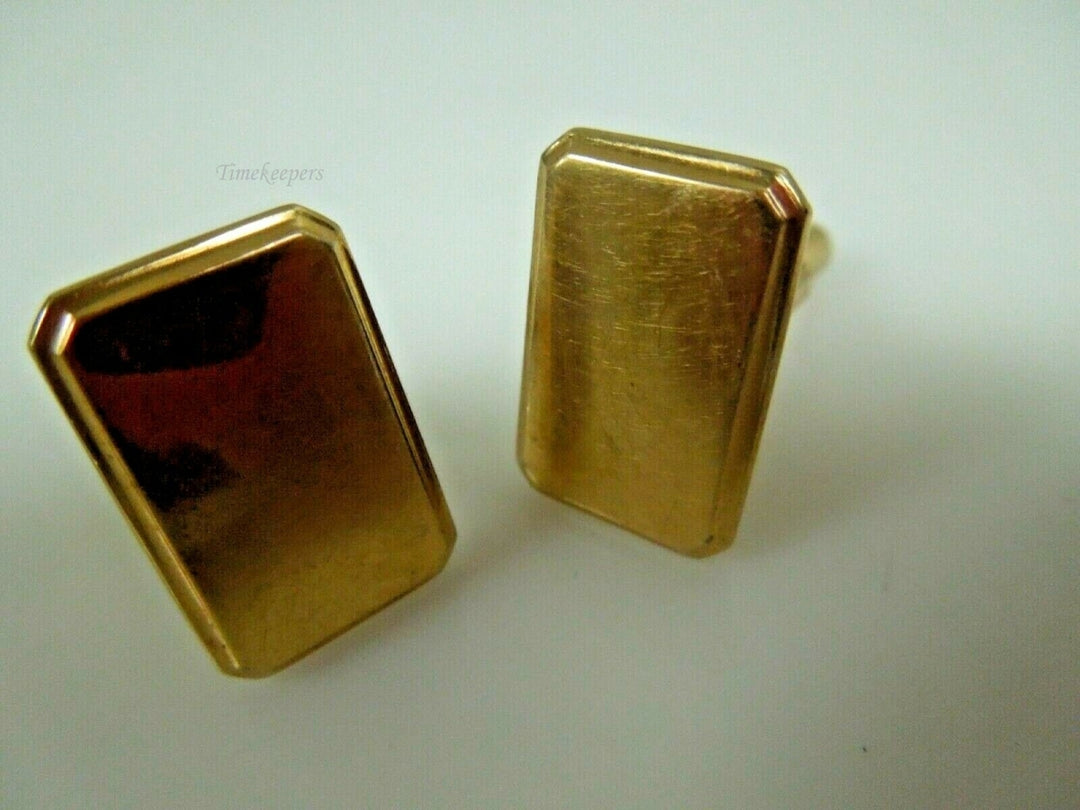 r054 Vintage Krementz Patented Toggle Cuff Links