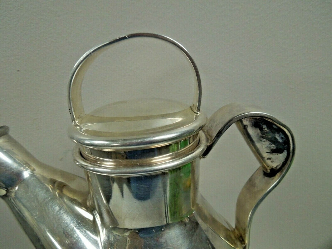 r057 Reed & Barton Silver-Plated Milk Can Cocktail Shaker 32 oz