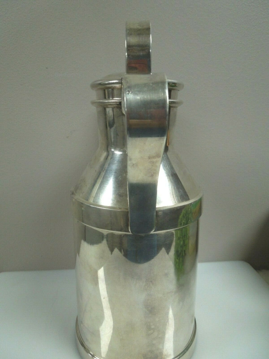 r057 Reed & Barton Silver-Plated Milk Can Cocktail Shaker 32 oz